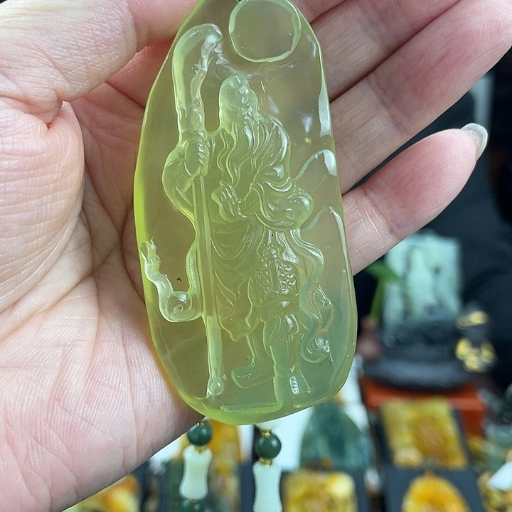 未镶嵌蛇纹石玉颈饰