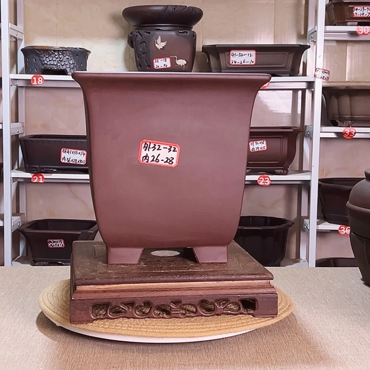 紫砂花盆紫砂花盆