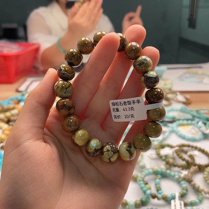未镶嵌绿松石珠宝奇石