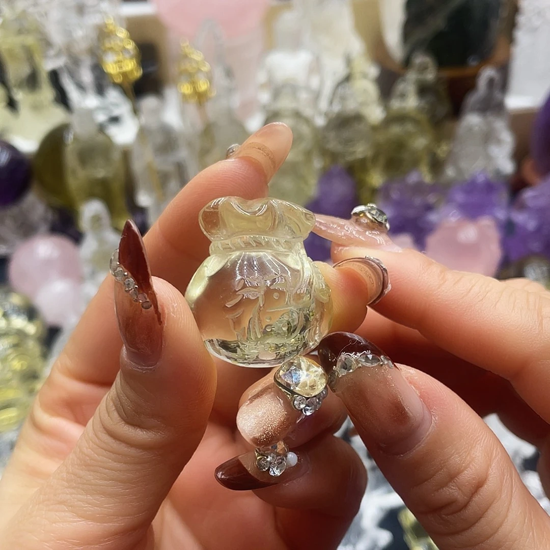水晶未镶嵌珠宝半成品