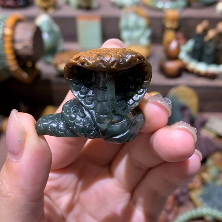 岫岩河磨玉（透闪石质玉）未镶嵌摆件