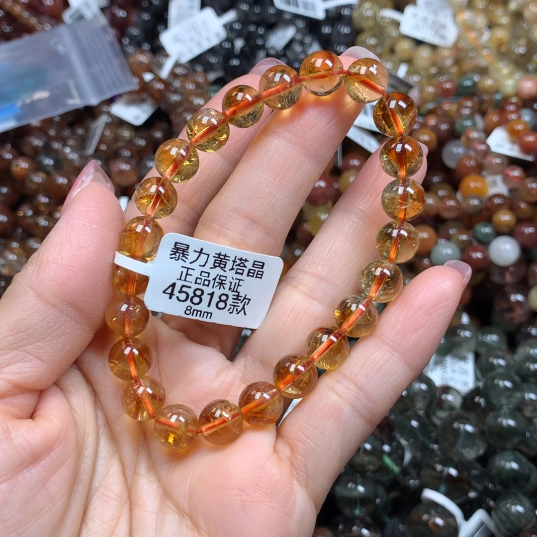 水晶手链未镶嵌天然