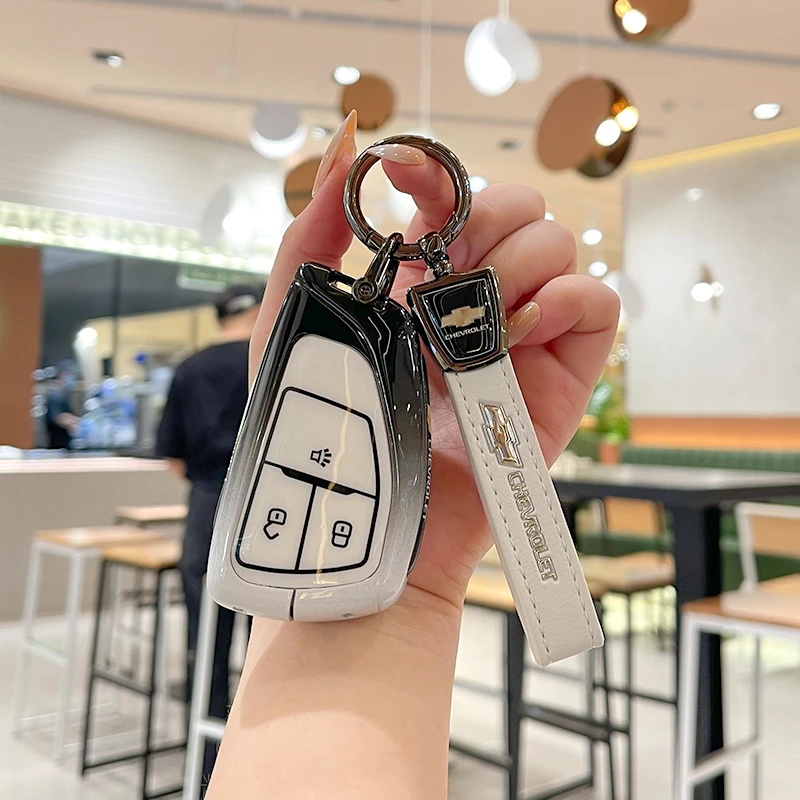 【渐变色系列】适用雪佛兰科鲁泽迈锐宝探界者太浩开拓者车钥匙壳套