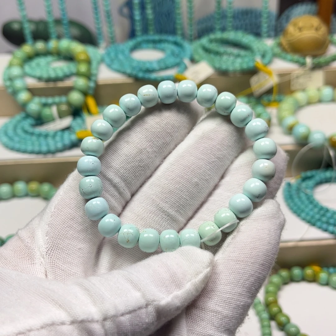 绿松石未镶嵌手链