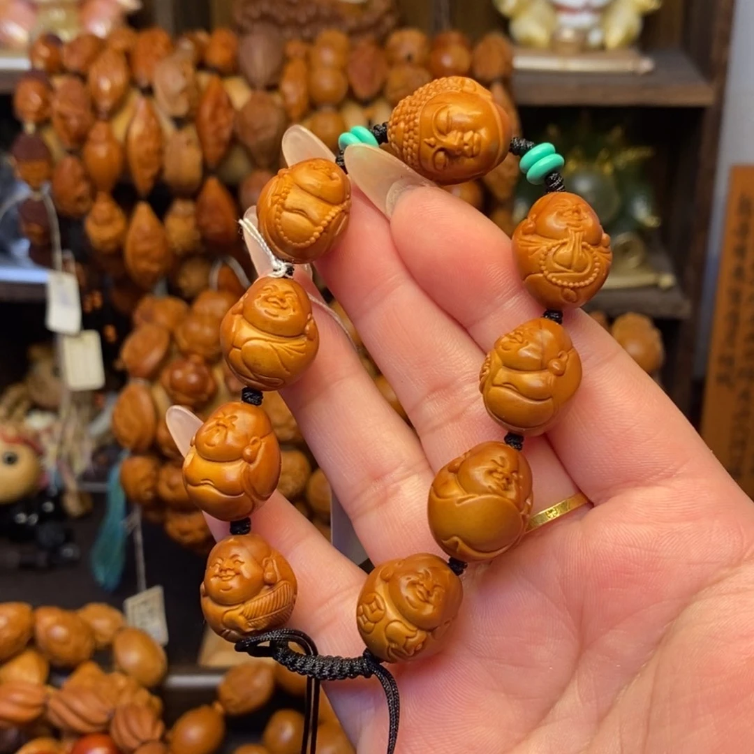橄榄核手串/手链小弥勒