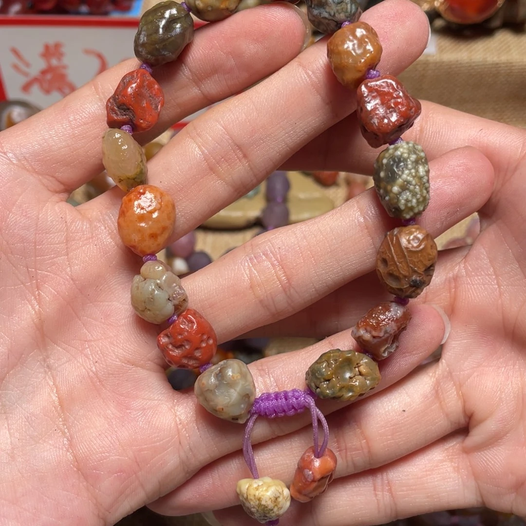 玛瑙/玉髓手链未镶嵌