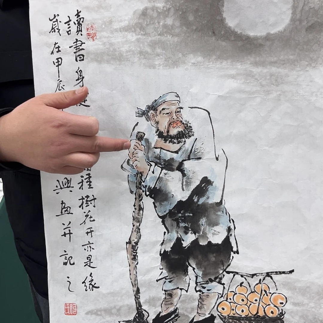 国画宣纸国画纯手绘作品