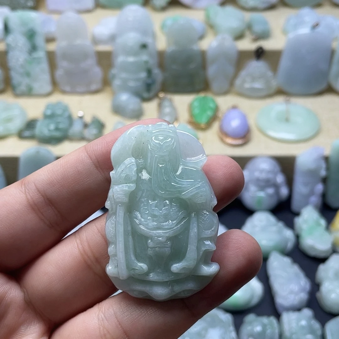 颈饰未镶嵌翡翠纯天然翡翠