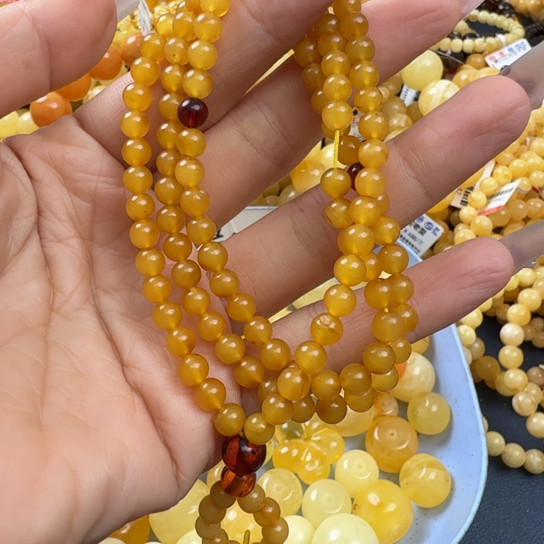 琥珀未镶嵌珠宝奇石