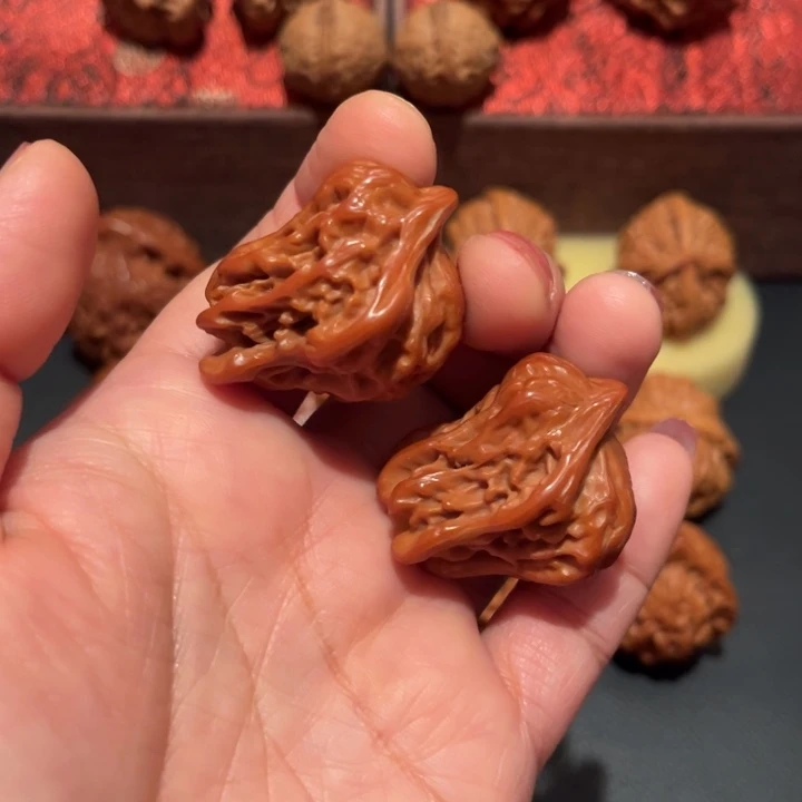 吊坠文玩核桃小鸟