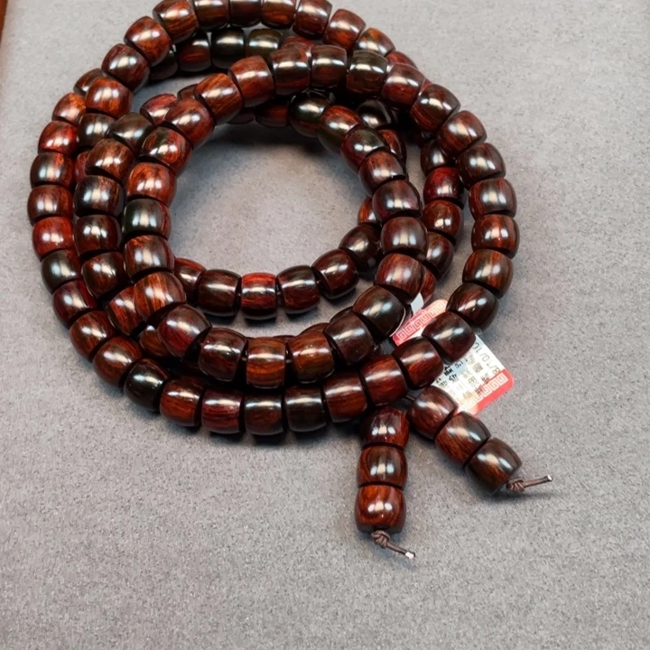 C***b黄花梨/降香黄檀手串/手链海南黄花梨老紫油梨108