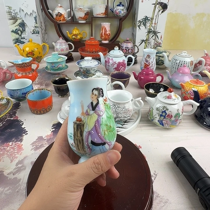 摆件景德镇陶瓷老厂瓷55