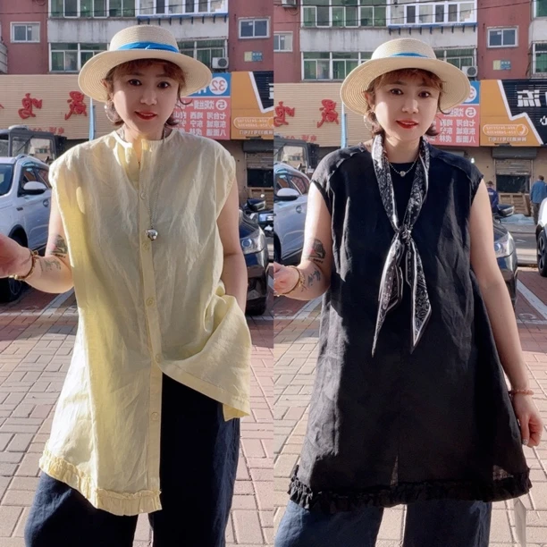 008#夏季新款包肩中长花边两面穿带扣连衣裙（裙长80 卡码拍大）