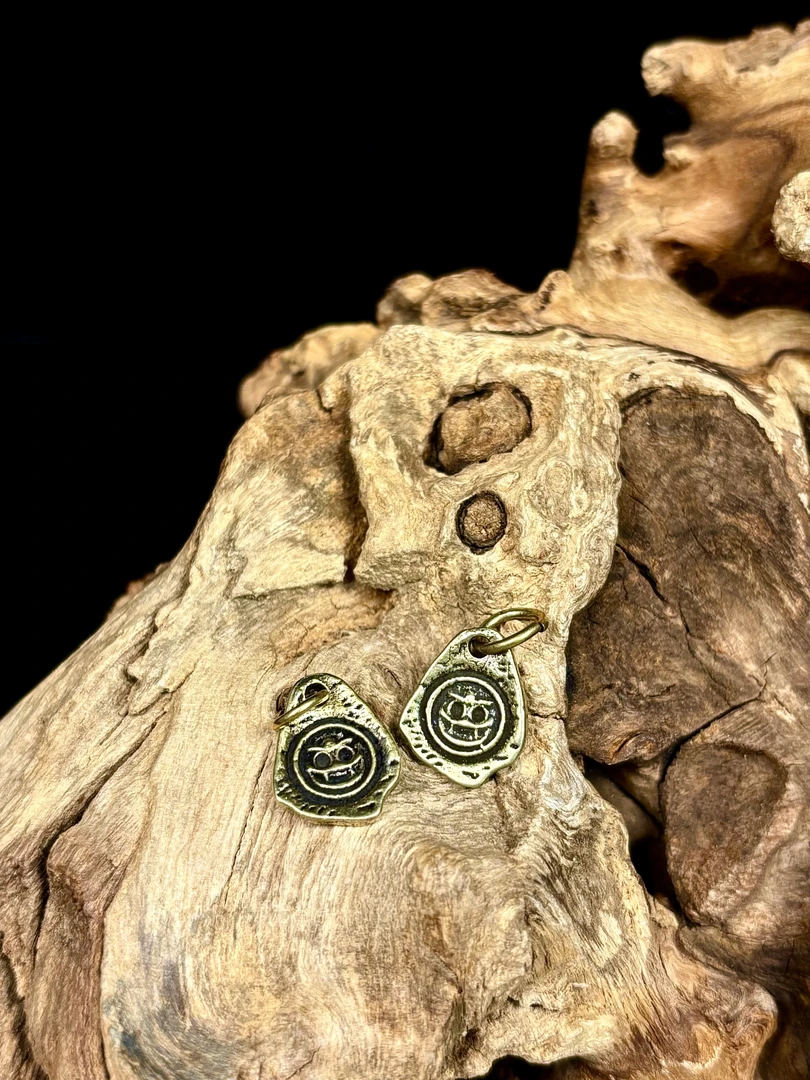 192铜古铜色喜祖小侧挂配饰9mm