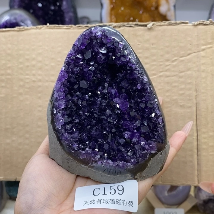 未镶嵌大型摆件（非配饰）紫晶