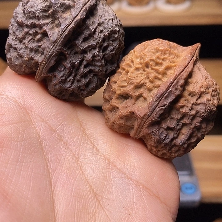 吊坠文玩核桃苍山神座39