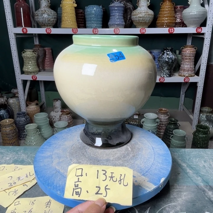 陶景德镇陶瓷花盆花器854