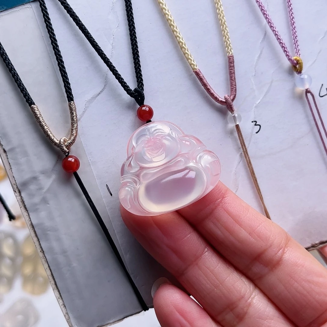 玛瑙/玉髓颈饰未镶嵌L****亮