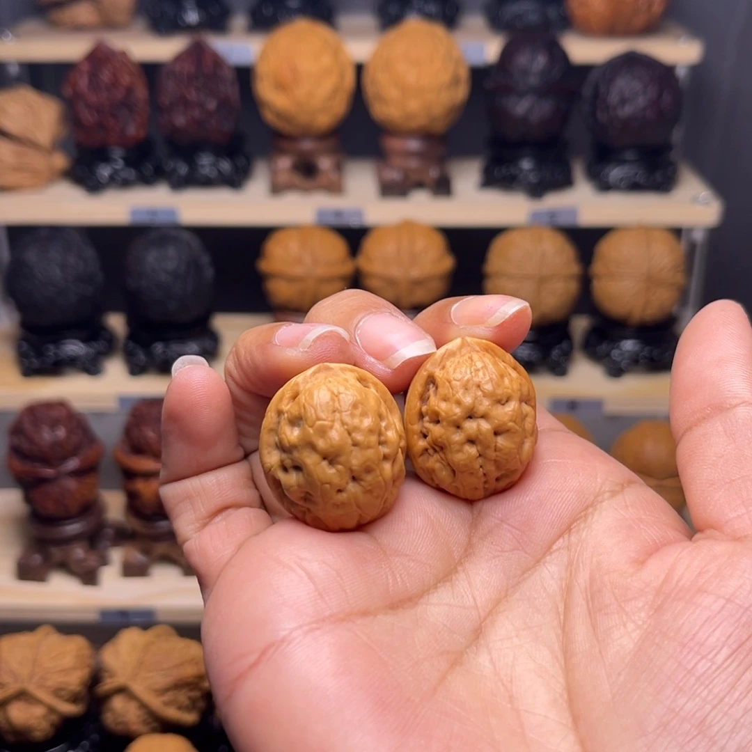 文玩核桃把件小脑花M35