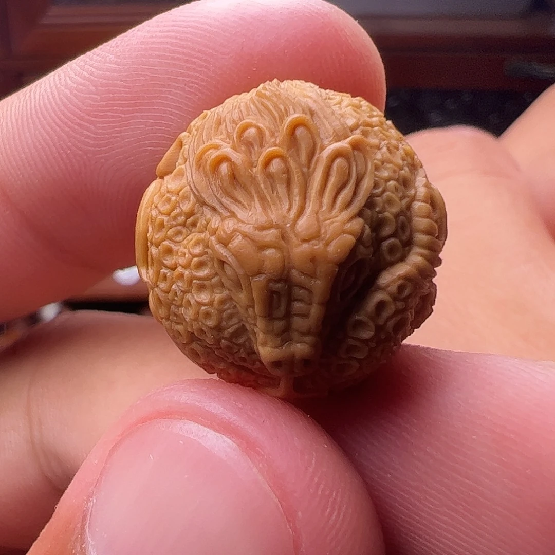 吊坠猴头核桃精修灵蛇