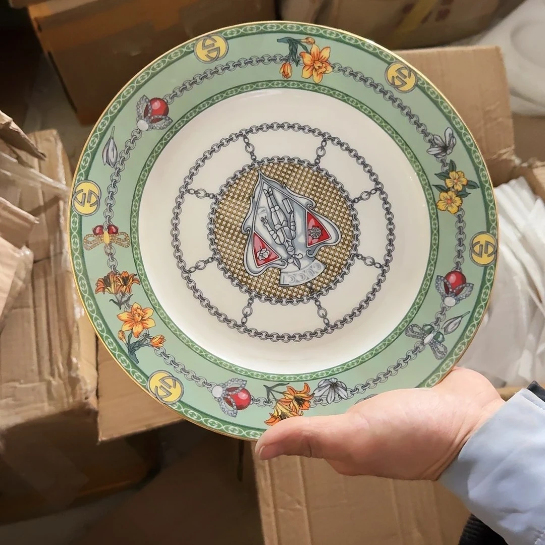 Y***y摆件陶陶瓷骨瓷餐具家用高温