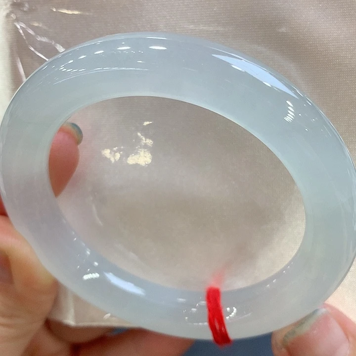 翡翠未镶嵌手镯强强推52圆条