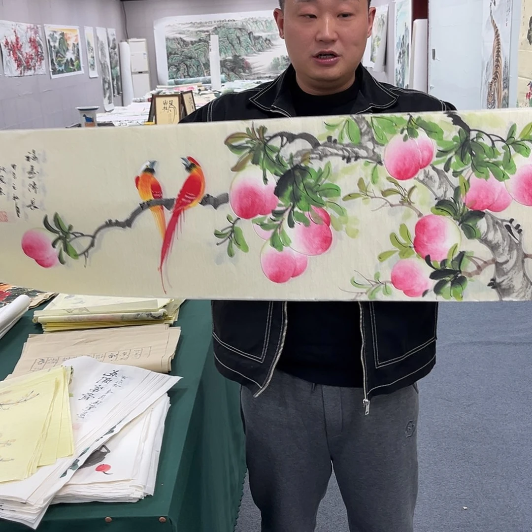 国画宣纸国画纯手绘