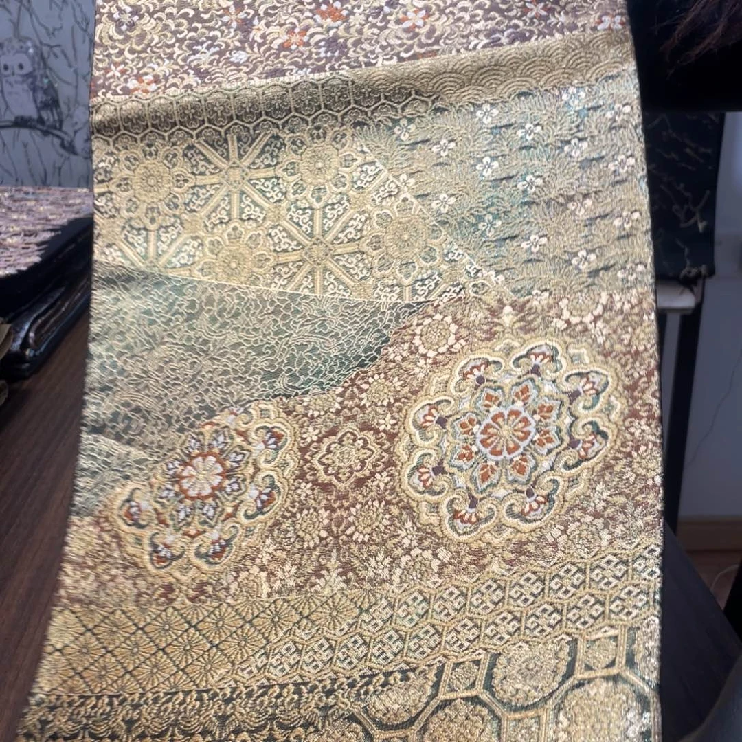 织绣唐锦西阵织桌旗