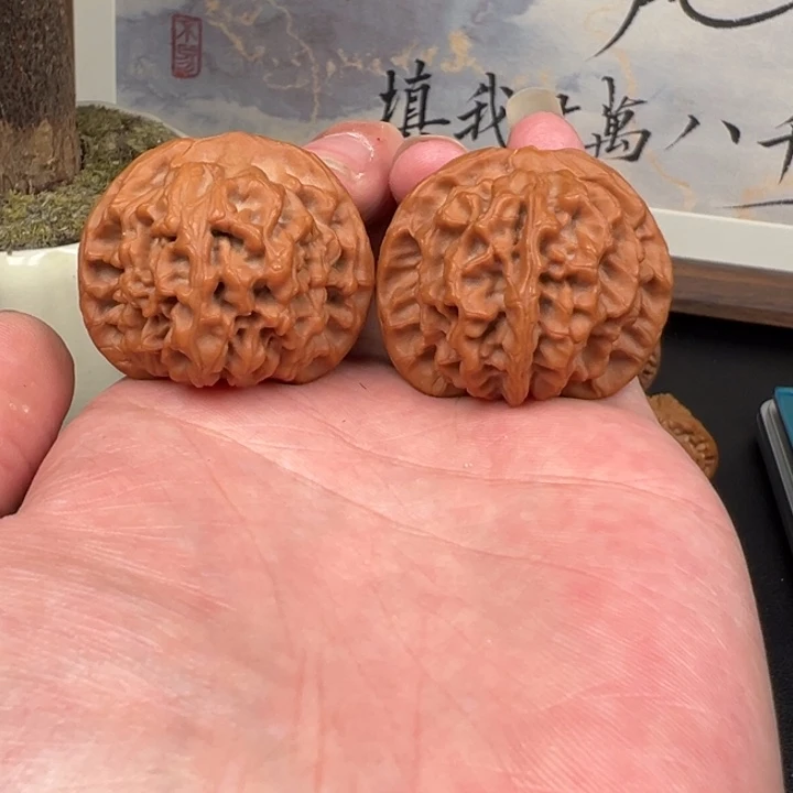 文玩核桃吊坠40秦闷