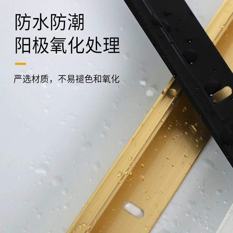 铝合金收边条金属压边墙面瓷砖防脱落挂扣件背景墙加厚边干挂扣条