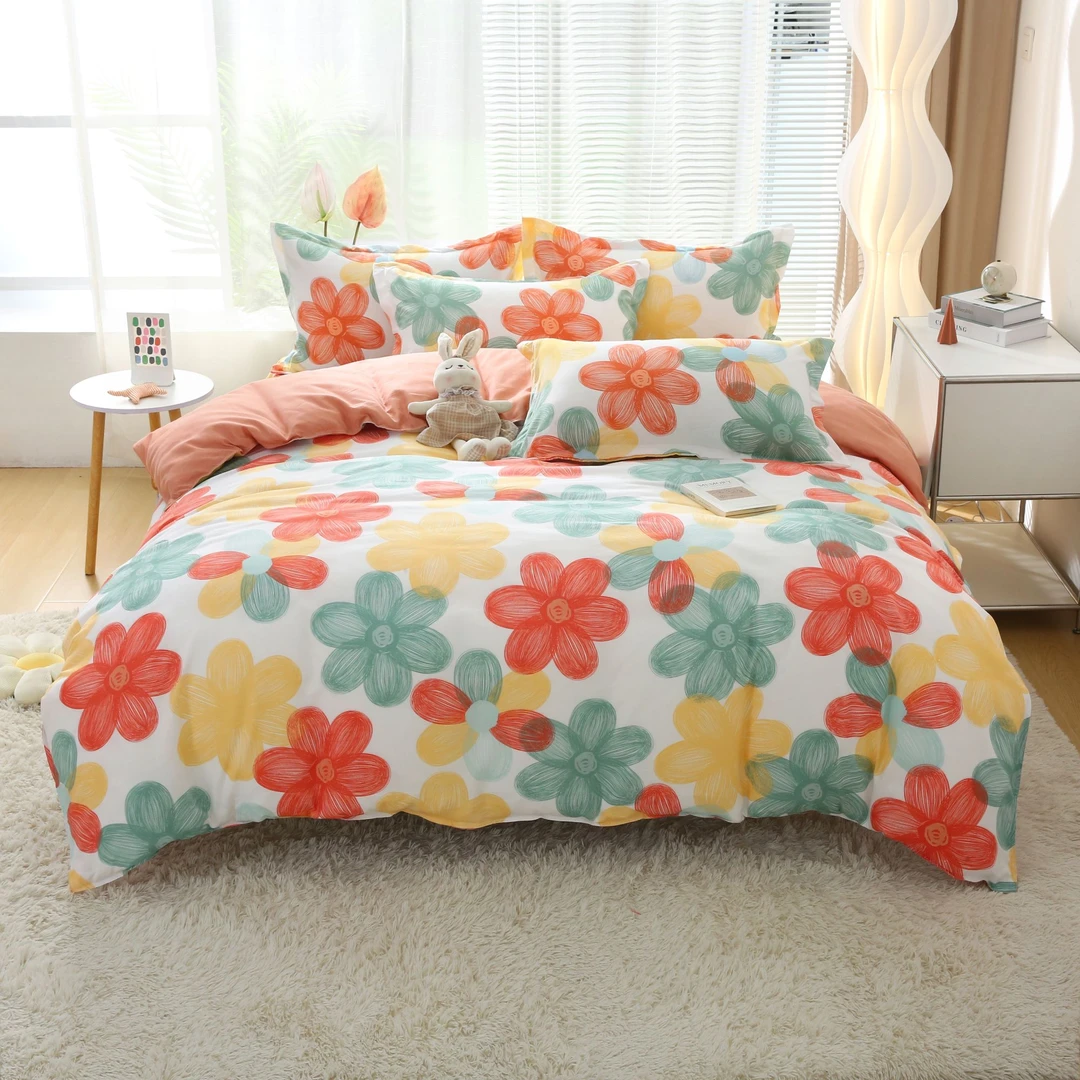 订单尾货床单【甜蜜花朵】2m*2.3m（±5cm）