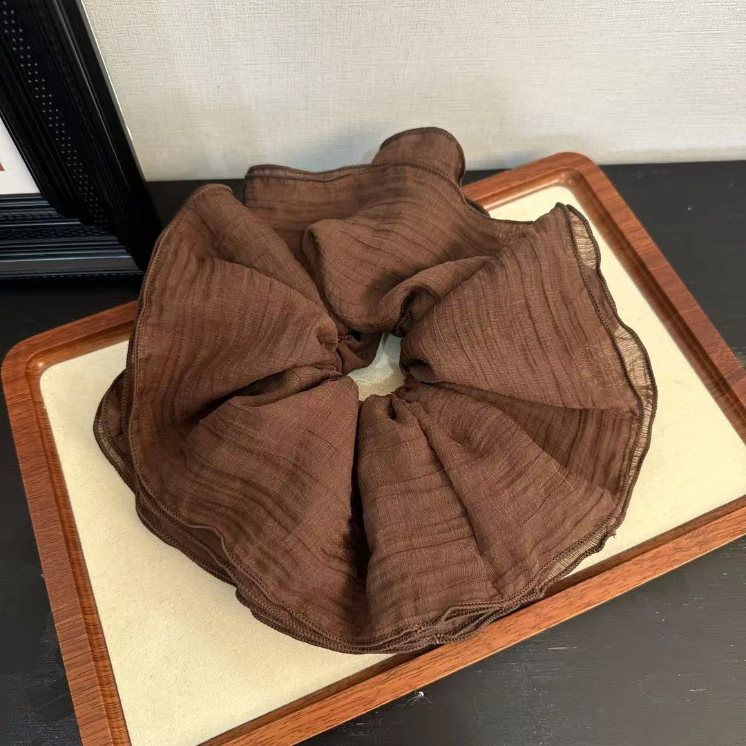 日韩甜美风高级感女发圈发绳百搭弹簧夹皮筋发饰气质A534