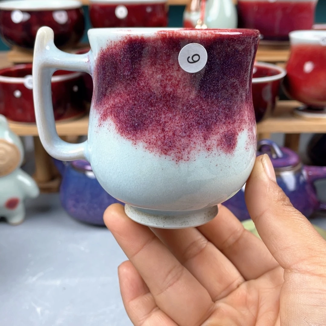 瓷片纯手工制作……