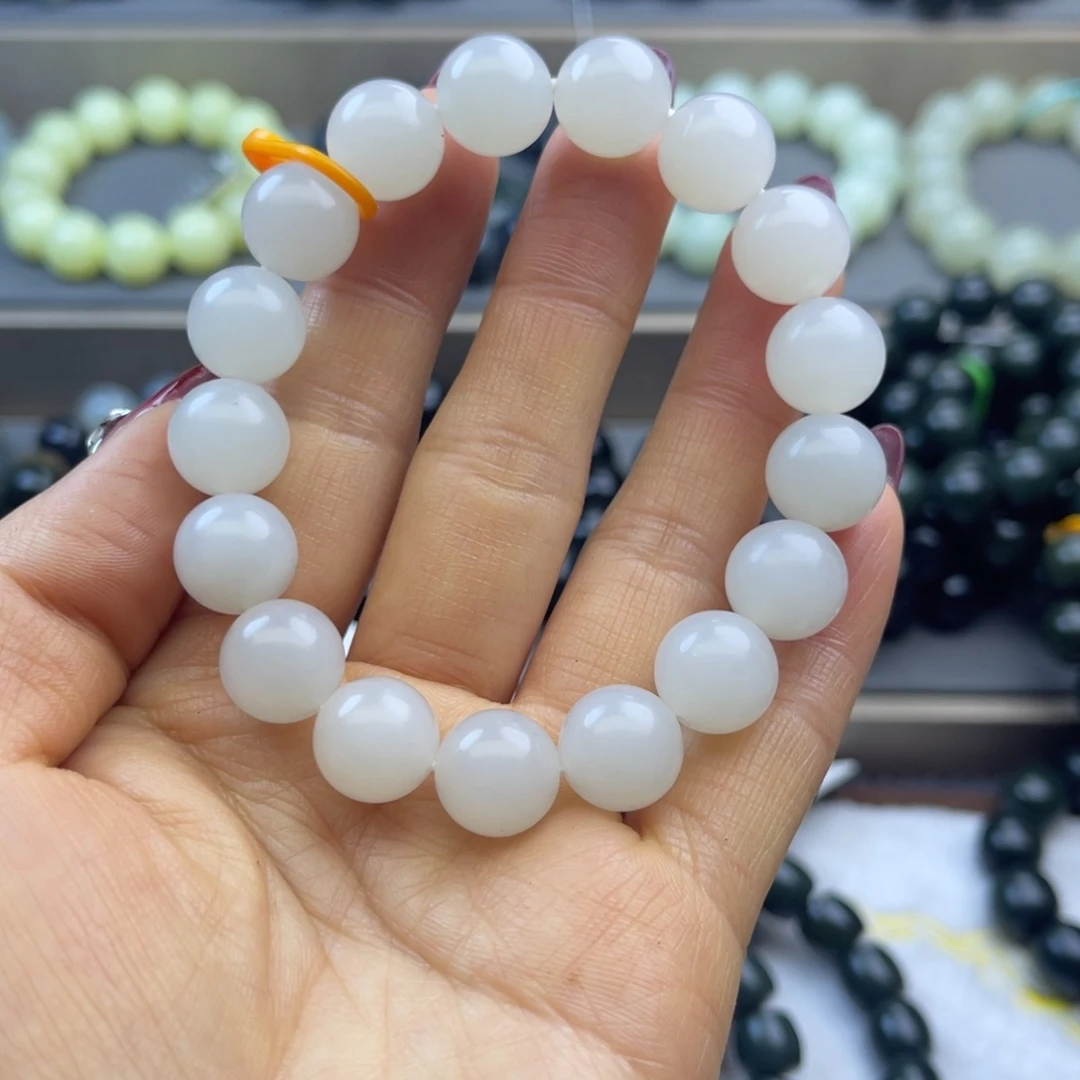 和田玉手链未镶嵌