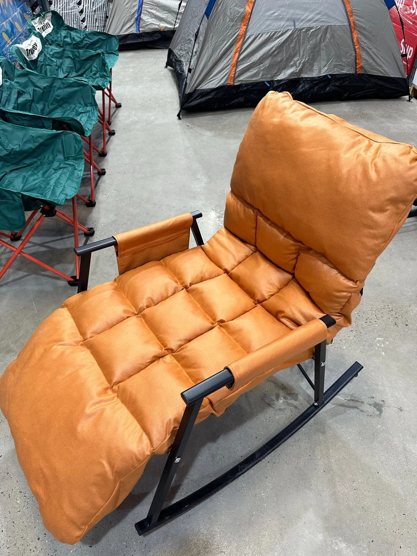 品质科技布摇椅躺椅懒人椅子靠背椅网红直销阳台摇摇椅