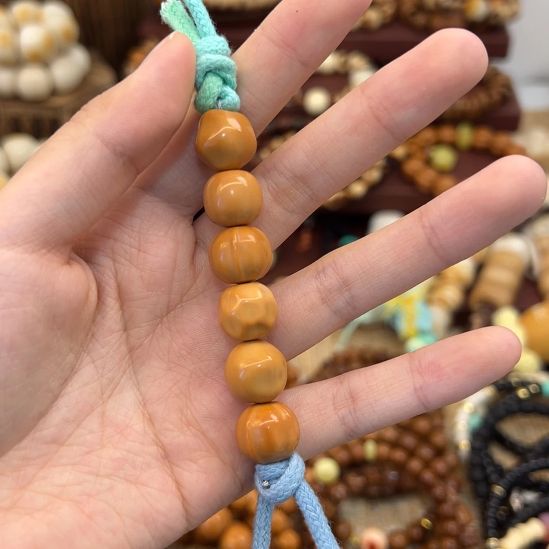 把件猴头核桃葫芦串