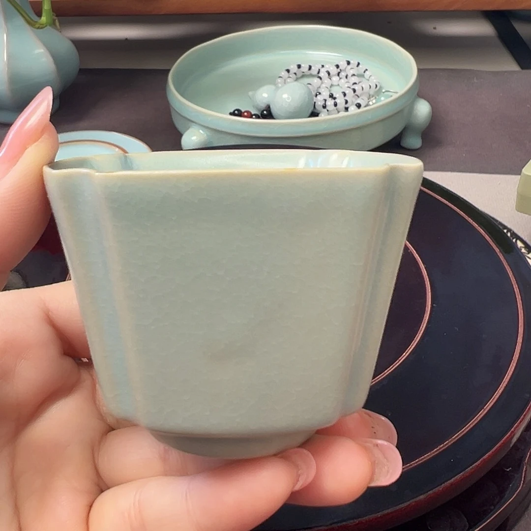 陶汝州市原产地原矿釉汝瓷微瑕