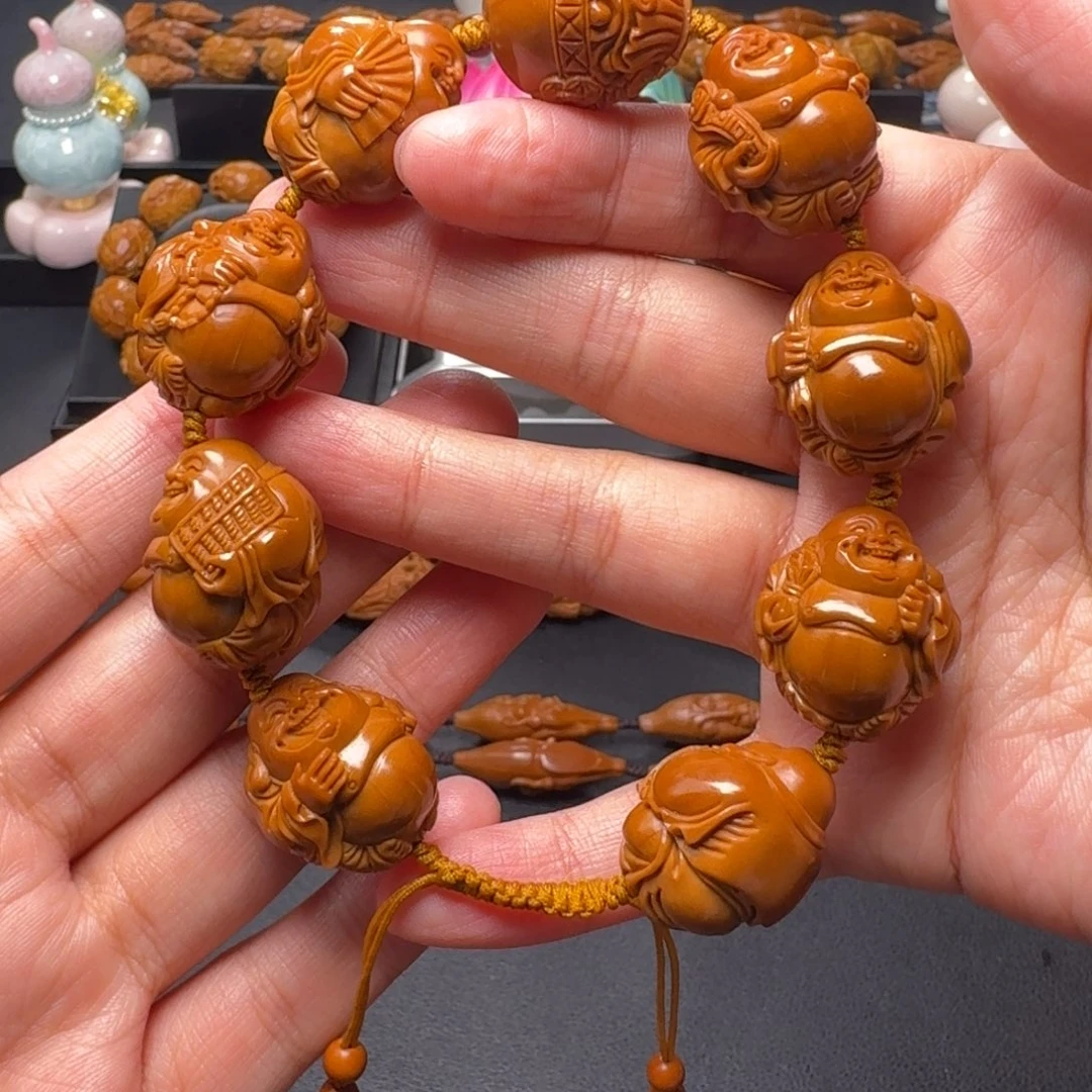 手串/手链橄榄核秒女弥勒2.1，梅林核