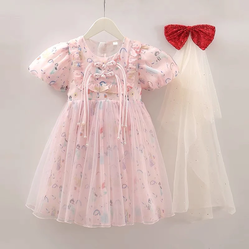 女童公主连衣裙夏款新款宝宝
