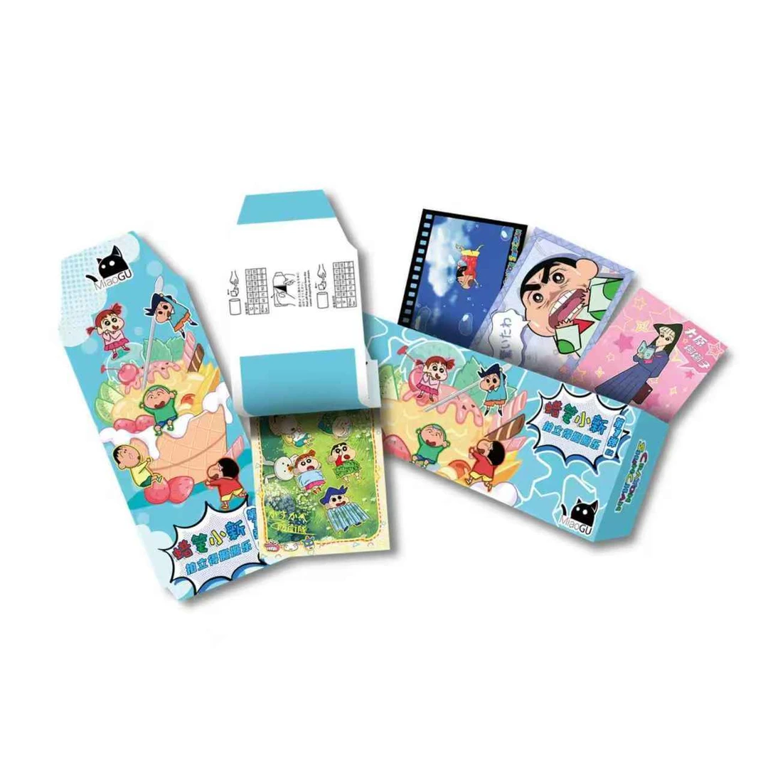 【赫赫】 喵谷文创 【蜡笔小新拍立得撕撕乐】 卡牌盲盒  主播代拆