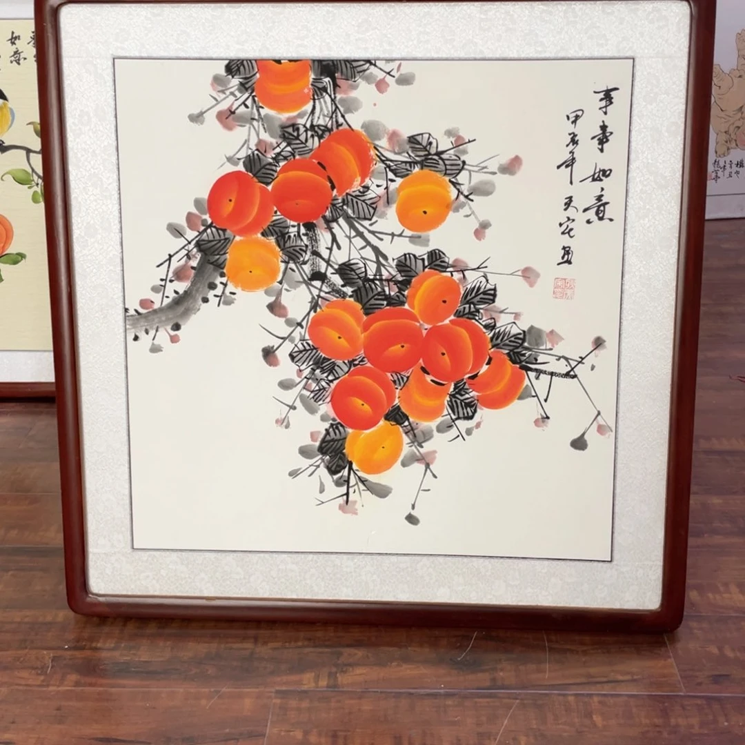 国画带框尺寸63*63厘米