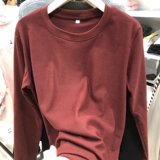 圆领德绒春款打底衫9203