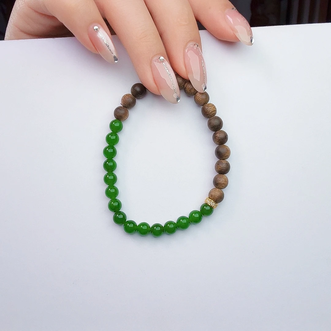 未镶嵌手链和田玉（碧玉）