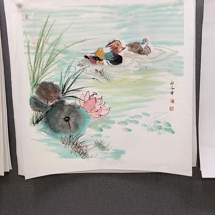国画手寫手繪作品18