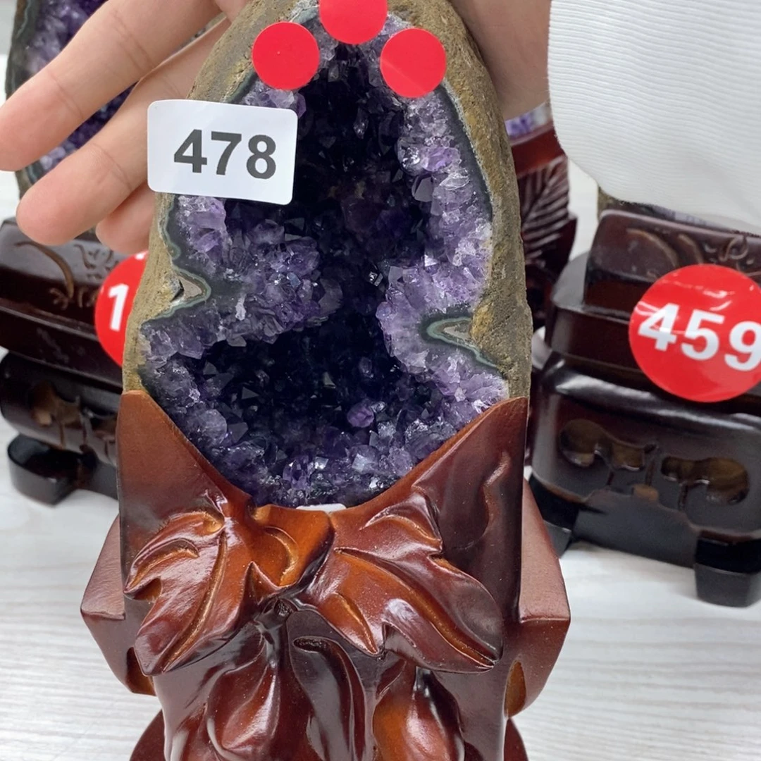 大型摆件（非配饰）紫晶未镶嵌