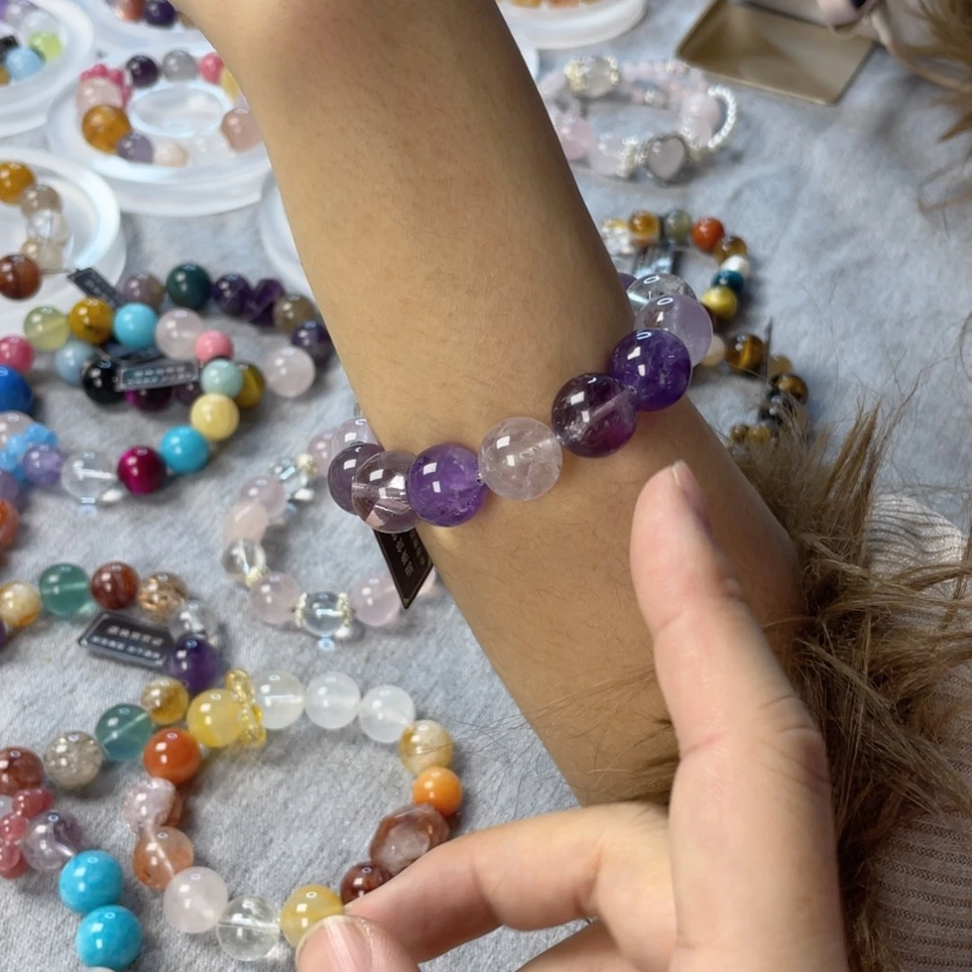 手链银S925镶嵌水晶