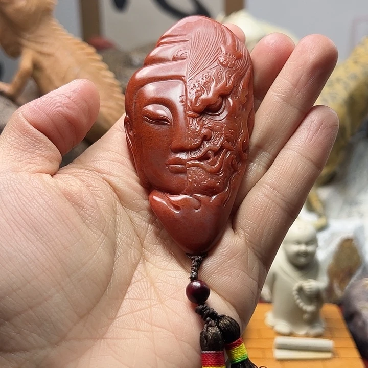 寿山石寿山石手把件