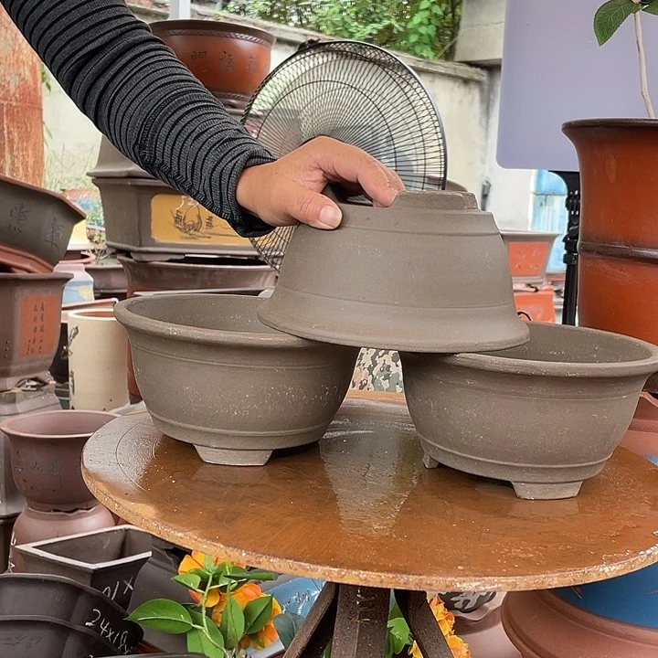 20富贵一组三个花盆