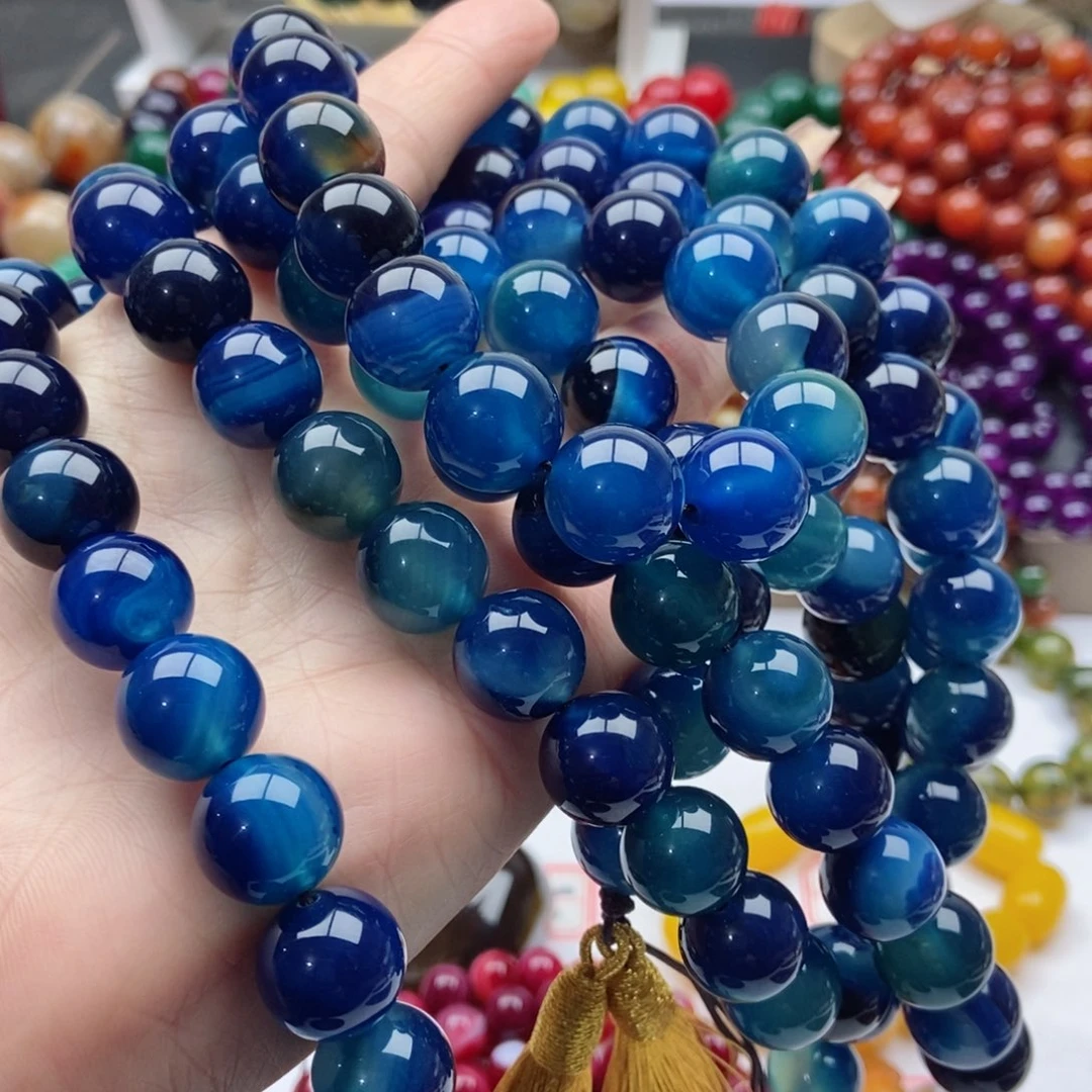 【闪购商品】玛瑙/玉髓手链合金蔡*多