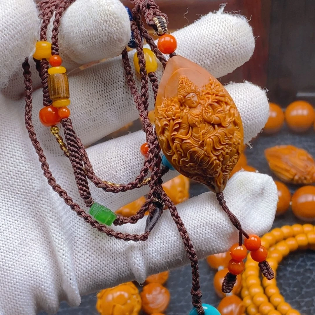 橄榄核手串/手链许忠英2.5妈祖娘娘